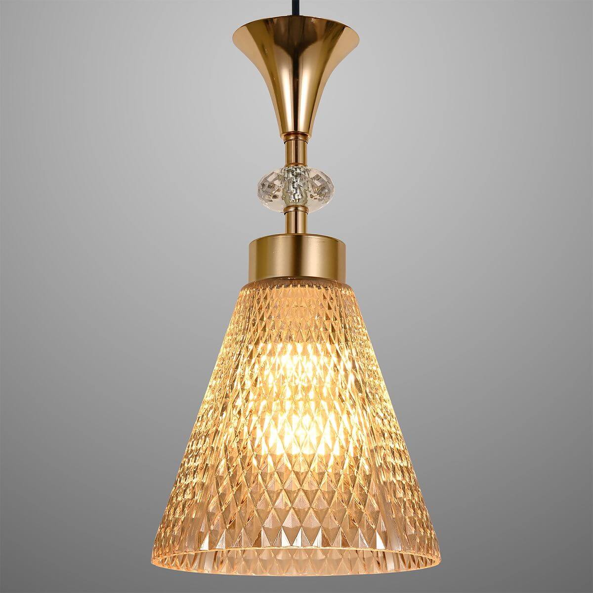 Подвесной светильник Reluce 02005-0.9-01 Amber 1