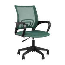 Офисное кресло Topchairs ST-Basic  зеленый TW-03 сиденье зеленый TW-30 сетка/ткань ST-BASIC/GN/TW-30