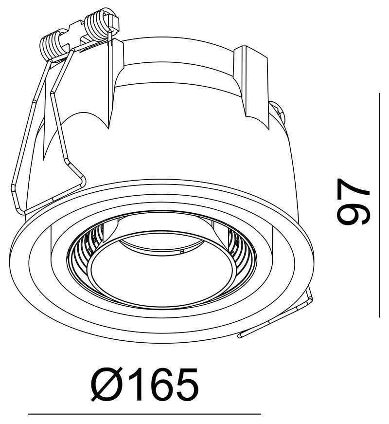 Встраиваемый светодиодный спот Deko-Light Uni II Max 565351 1
