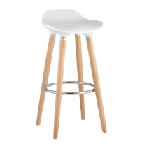 Барный стул Stool Group Модерн белый JASMINE WHITE