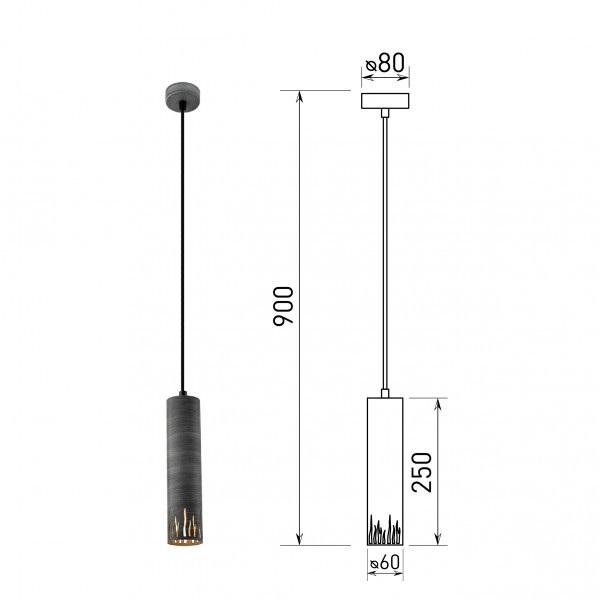 Подвесной светильник Rivoli Lethe 3123-201 Б0055001 изображение 4 Подвесной светильник Rivoli Lethe 3123-201 Б0055001 Фото № 4