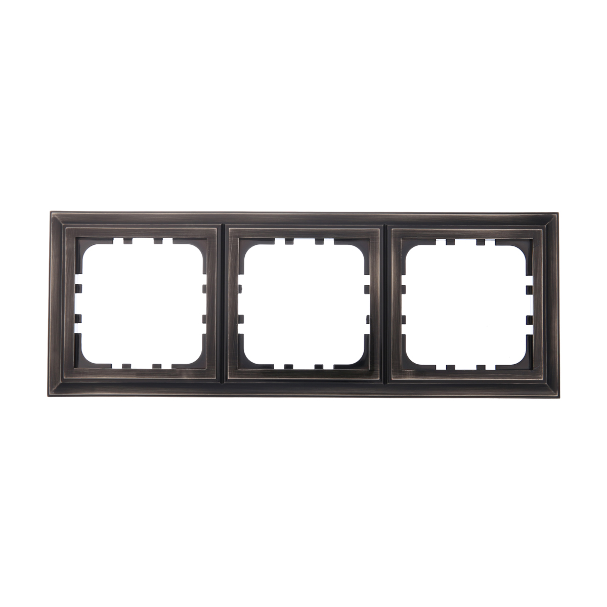 Рамка LK Studio 3-постовая (бронза-электро) CLASSIC 894327-1