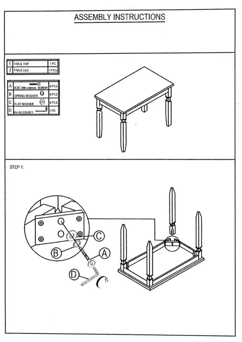 Кухонный стол Woodville Provance 1967 1