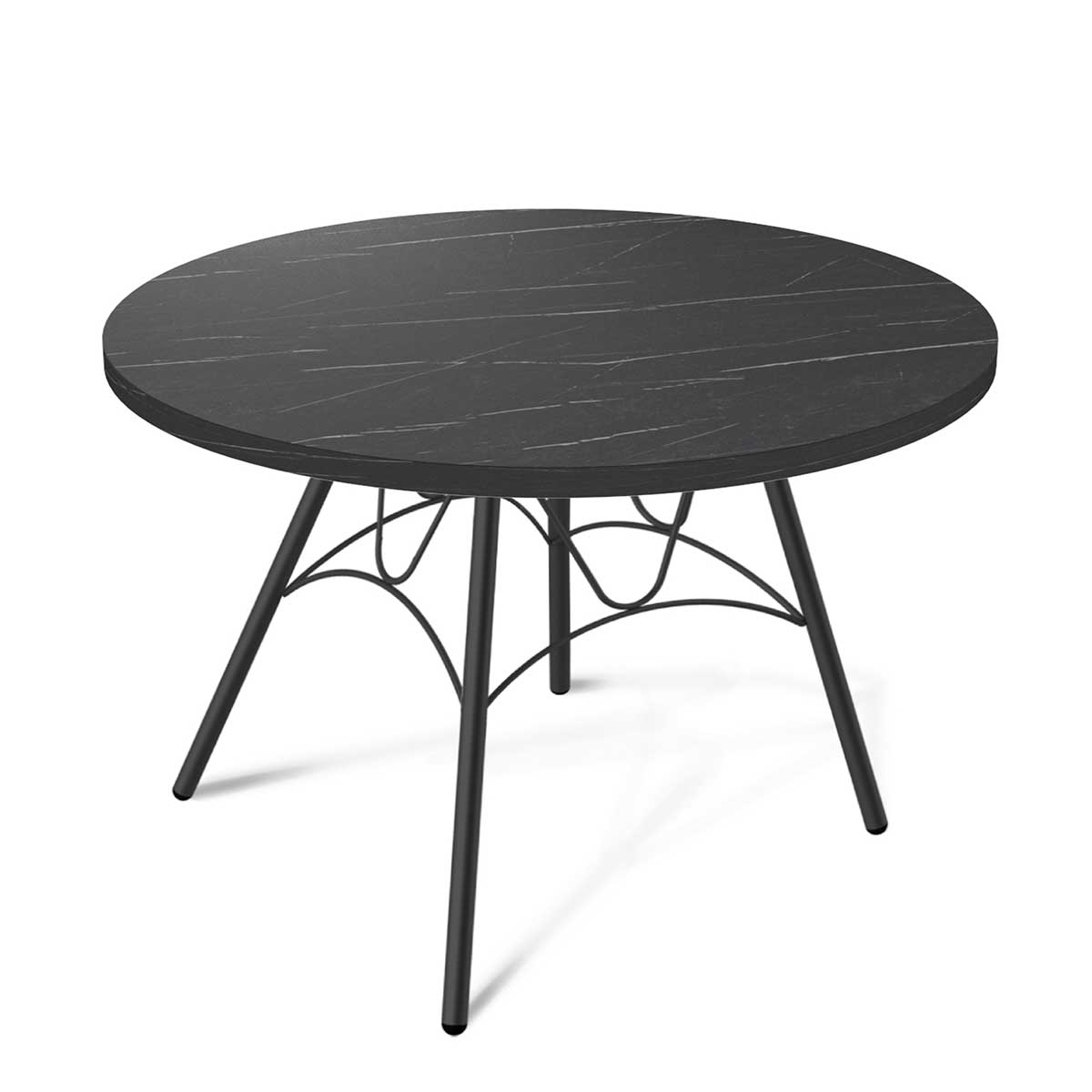 Журнальный стол Sheffilton SHT-S100/ЛДСП 60 черный муар/камень пьетра гриджио черный 2518097304