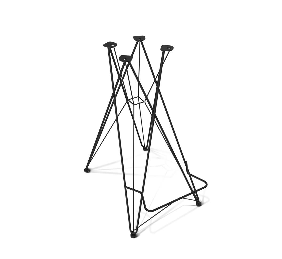 Полубарный стул Sheffilton SHT-ST34/S66-1 платиново-серый/черный муар 4367445501 1