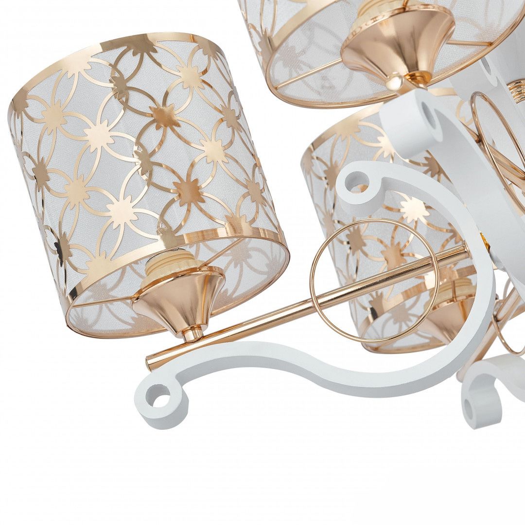 Подвесная люстра Arte Milano Florentia-3097 303097/8 Wh/Gd 1