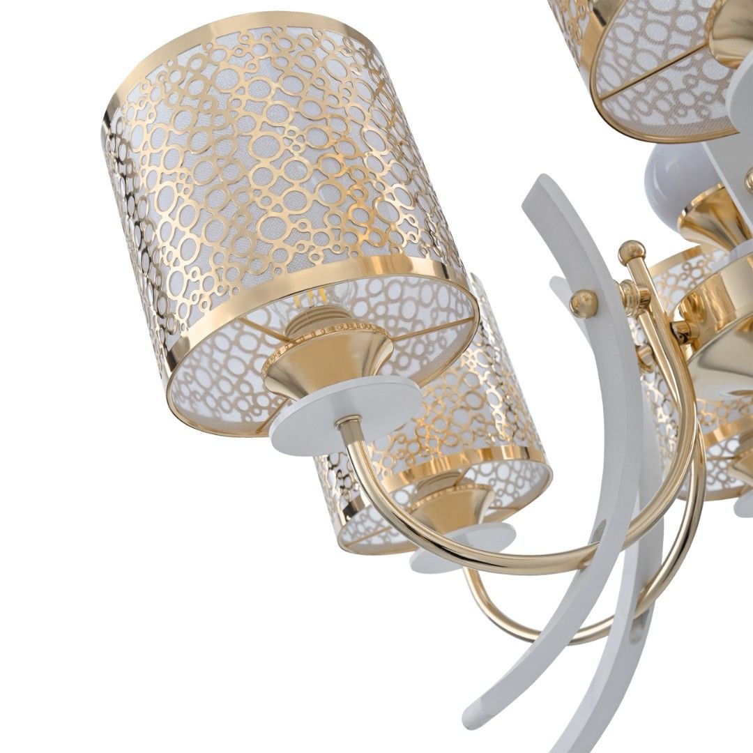 Подвесная люстра Arte Milano Florentia-6067 306067/8 Wh/Gd 2