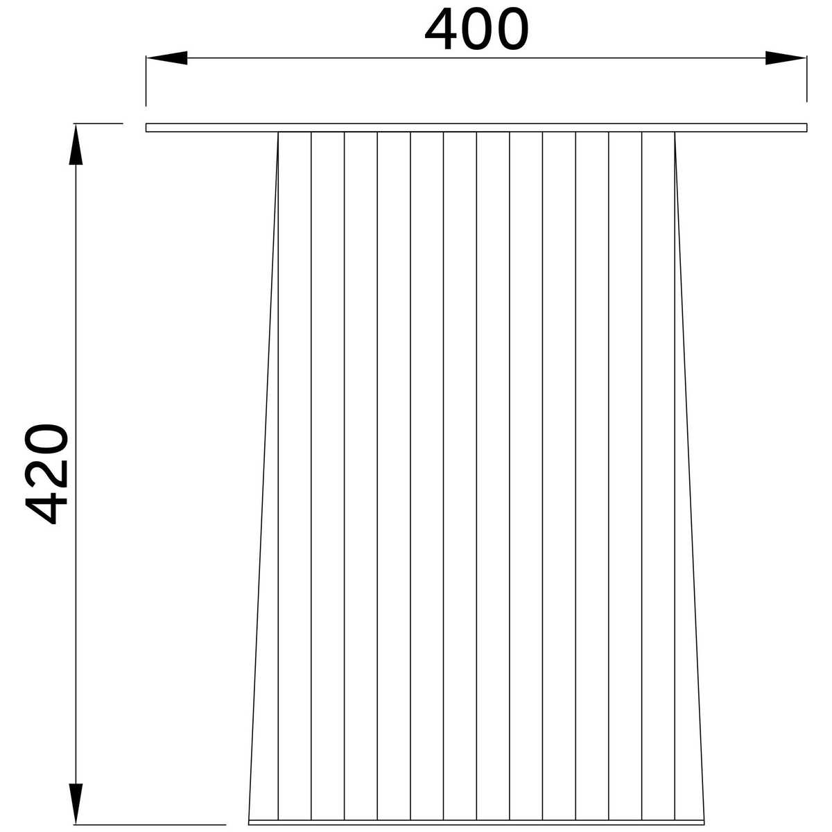 Журнальный стол AksHome Flip орех, мдф, диаметр 40 см 72176 1