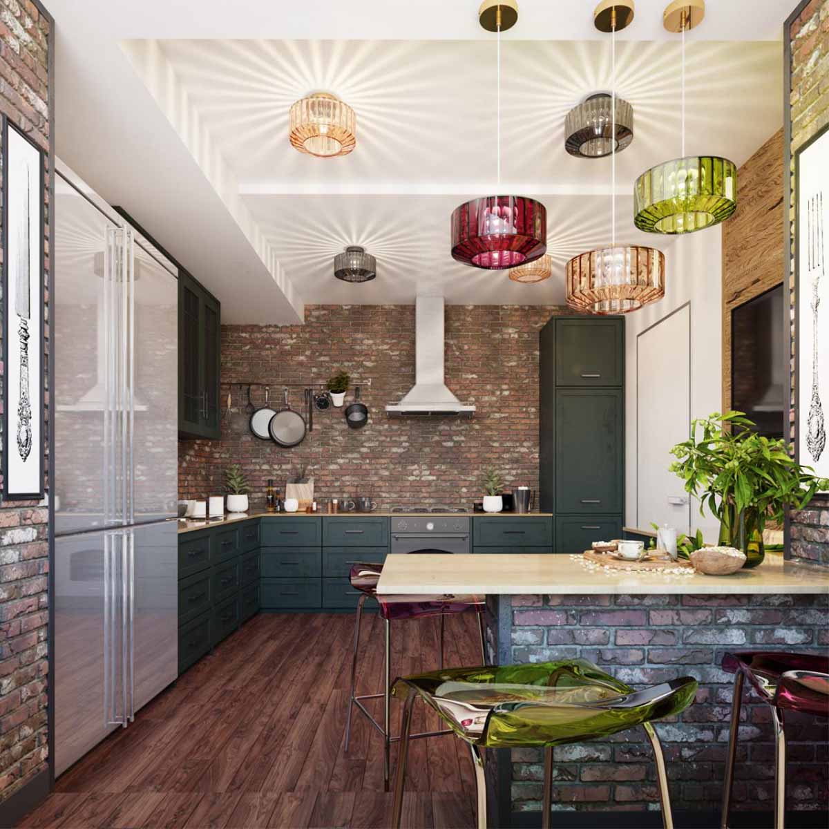 Подвесной светильник Odeon Light Pendant Binga 4747/1 1