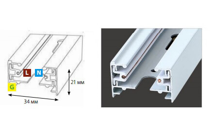 Шинопровод однофазный Volpe UBX-Q121 KS2 WHITE 100 10567 изображение 2 Шинопровод однофазный Volpe UBX-Q121 KS2 WHITE 100 10567 Фото № 2