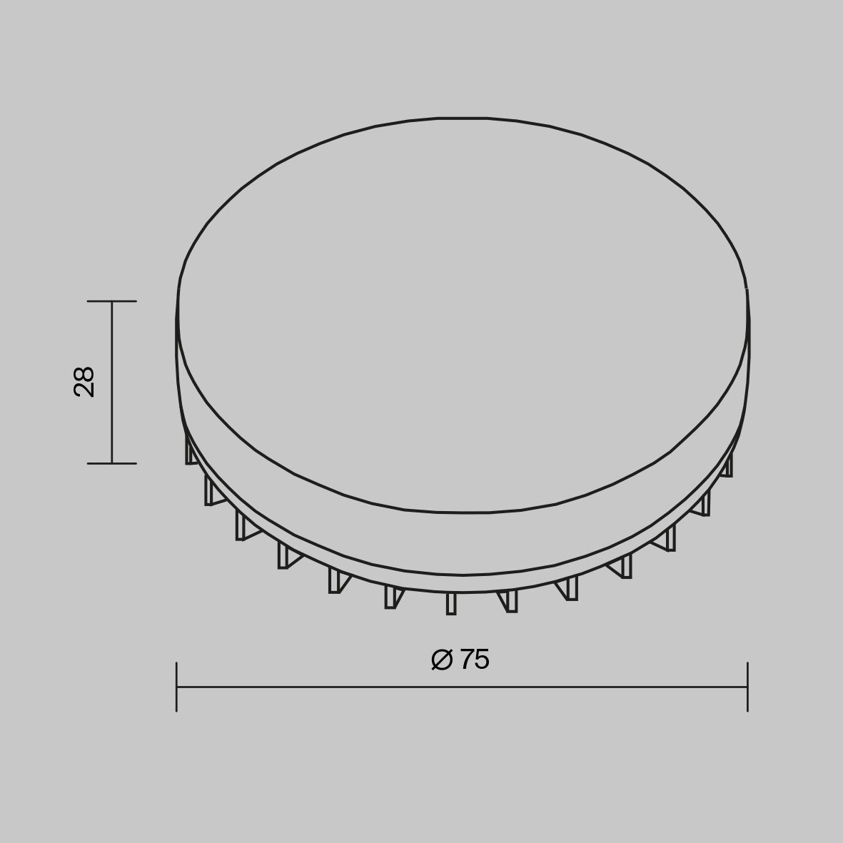 Лампа светодиодная Voltega Wi-Fi GX53 9W 2700K-6500K MIX-RGB белая 2431 1
