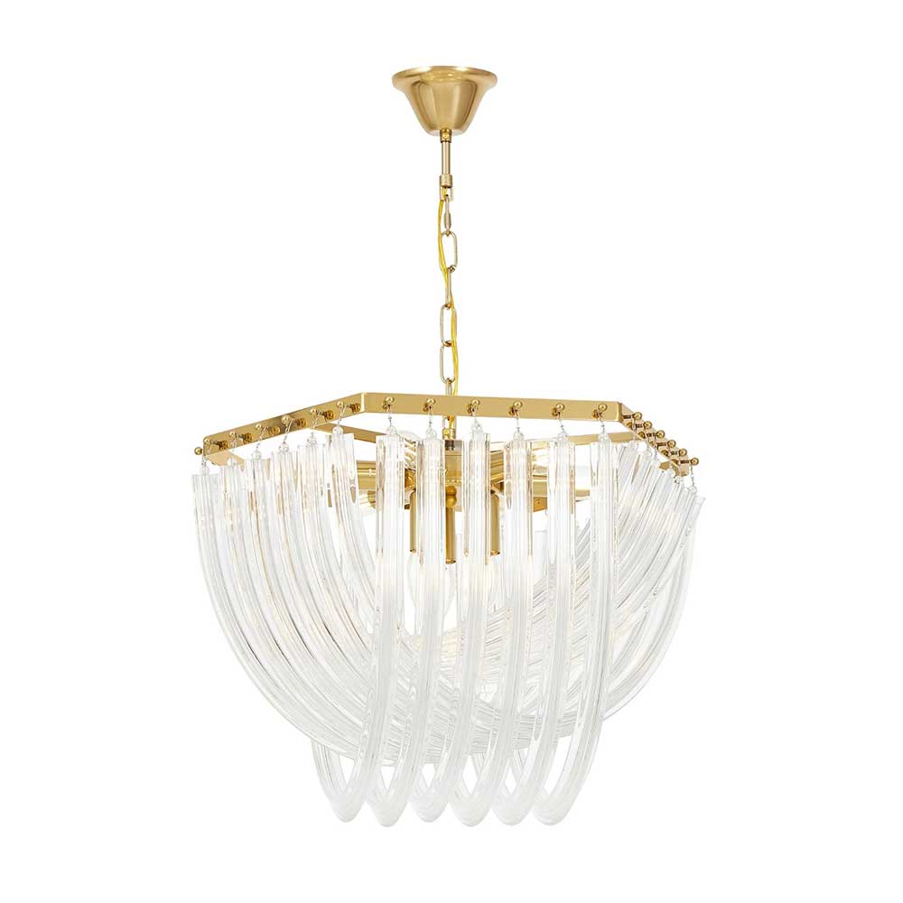 Подвесная люстра Lumina Deco Boscone LDP 7044-550 MD+PR 2