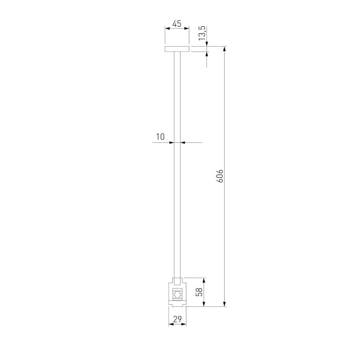Декоративная стойка Elektrostandard Esthetic Magnetic 85151/00 a065447 4