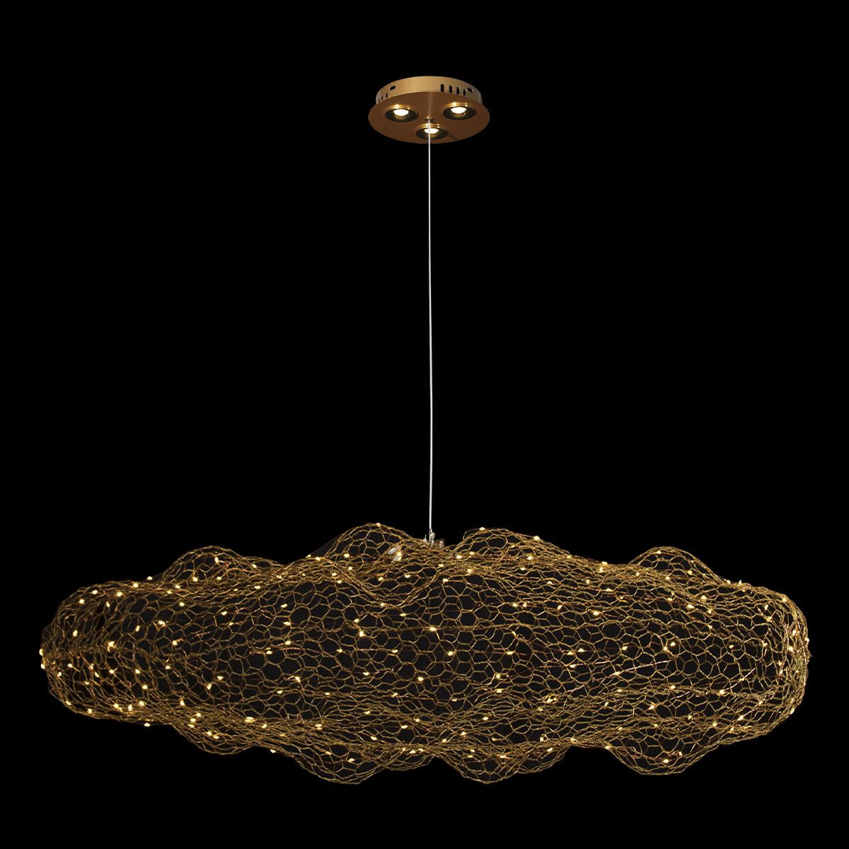 Подвесной светодиодный светильник Loft IT Cloud 10247/1500 Gold 3