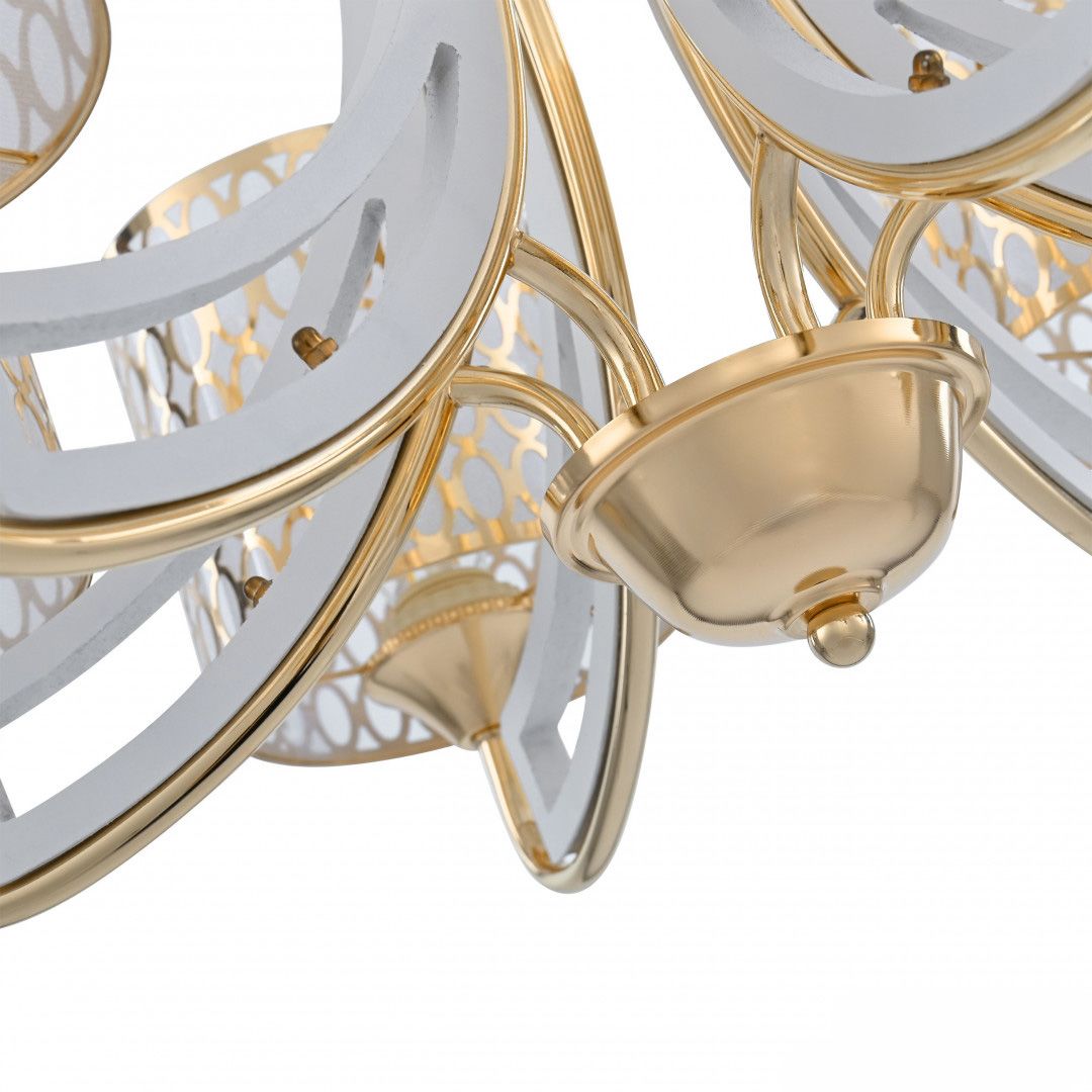 Подвесная люстра Arte Milano Florentia-3387 303387/6 Wh/Gd 1