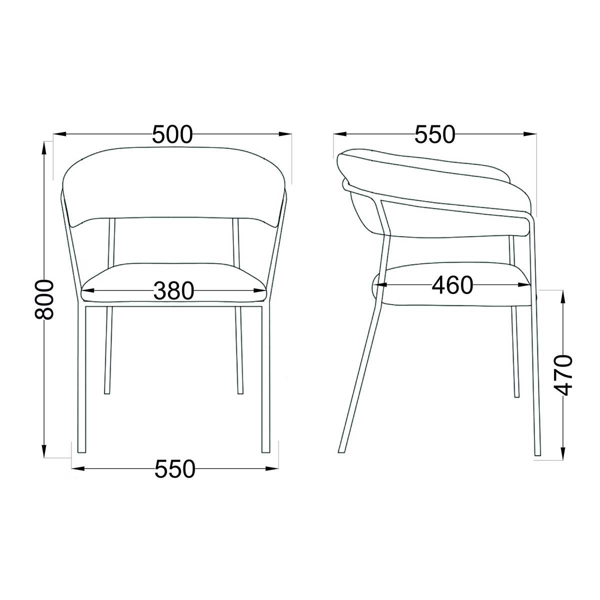 Кресло AksHome Geneva зеленый, велюр 62673 1