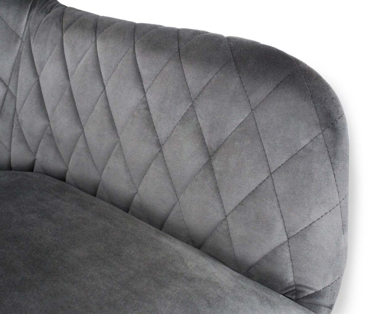 Полубарный стул Sheffilton SHT-ST38/S66-1 угольно-серый/черный муар 2329640801 5