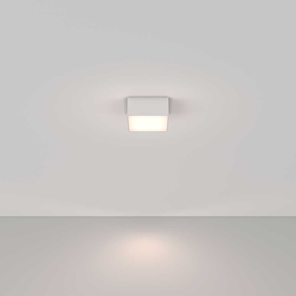 Потолочный светодиодный светильник Maytoni Technical Zon C032CL-12W4K-SQ-W 2
