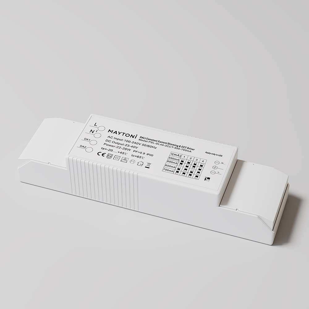 Блок питания Maytoni Technical Dali 23-40V 22-28W IP20 0,55-0,7A PSL-DL40-3CCT-550-700mA 3