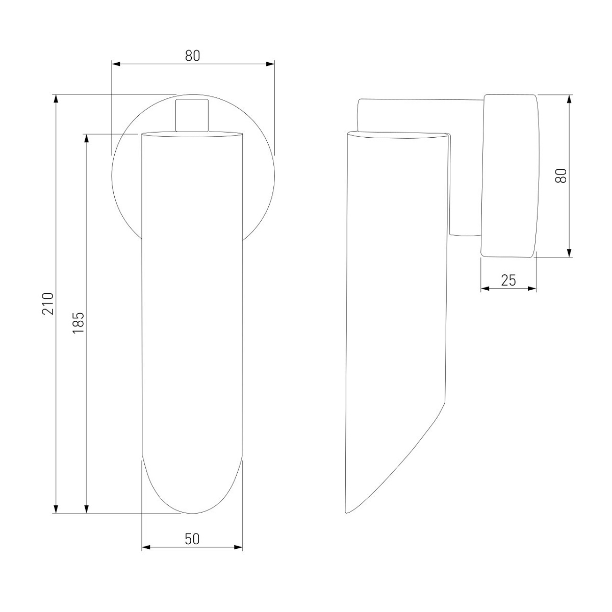 Настенный светильник Eurosvet Wing 40037/1 золото 2