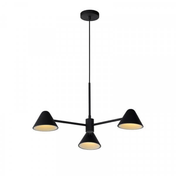 Подвесная светодиодная люстра Lucide Devon 20415/15/30 изображение 2 Подвесная светодиодная люстра Lucide Devon 20415/15/30 Фото № 2