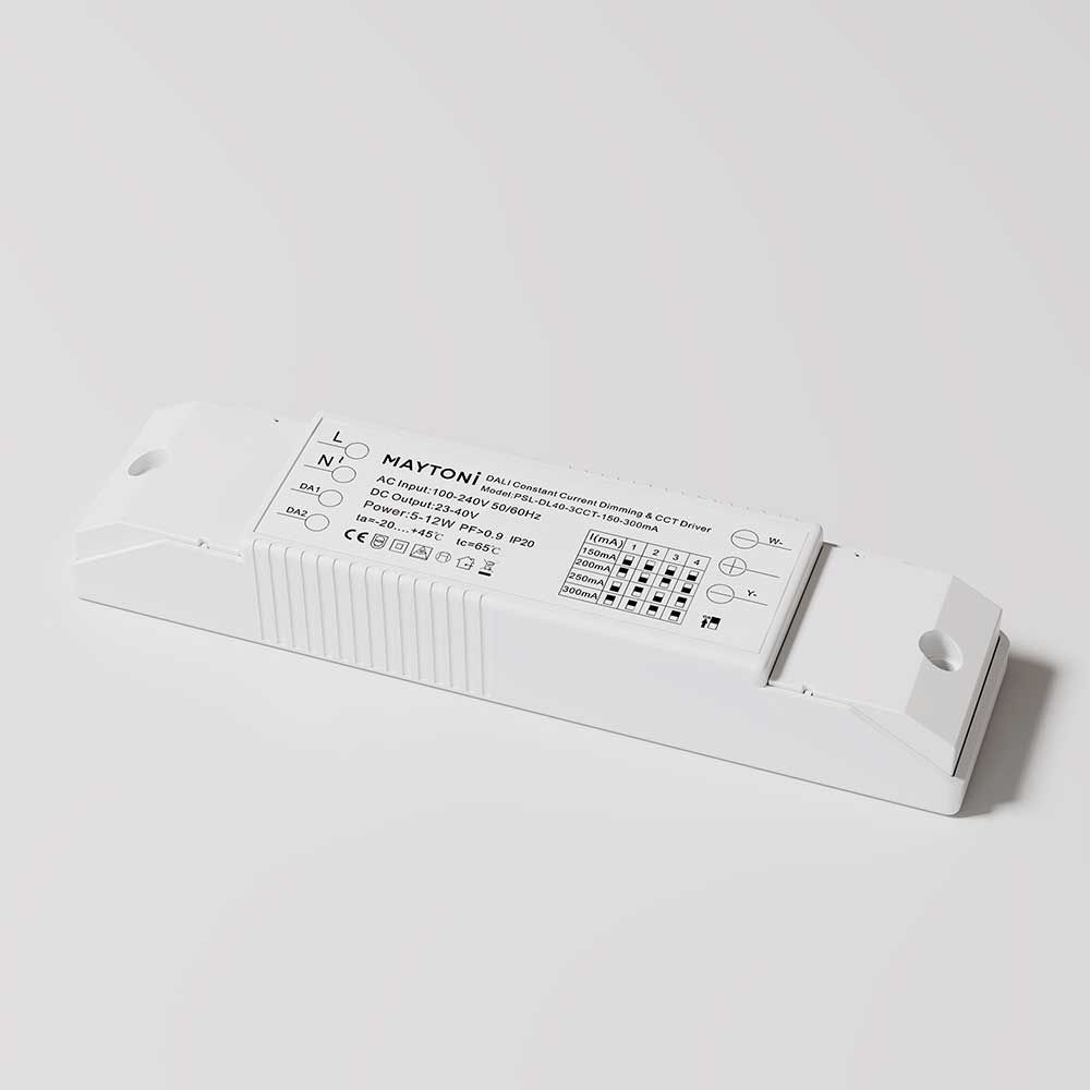 Блок питания Maytoni Technical Dali 23-40V 5-12W IP20 0,15-0,3A PSL-DL40-3CCT-150-300mA 3