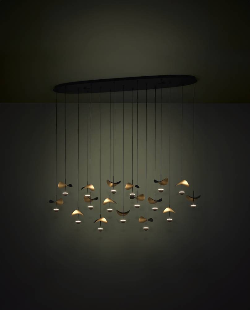 Подвесная светодиодная люстра Eglo Dracera 390343 1