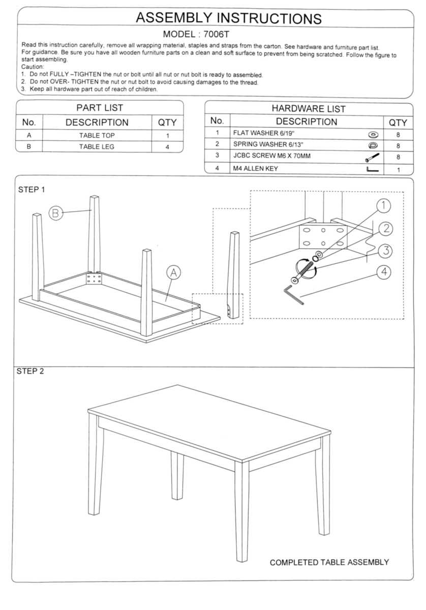 Кухонный стол Woodville Camel 11386 1