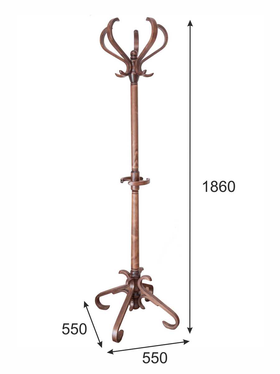 Напольная вешалка Мебелик В 10Н 001112 2