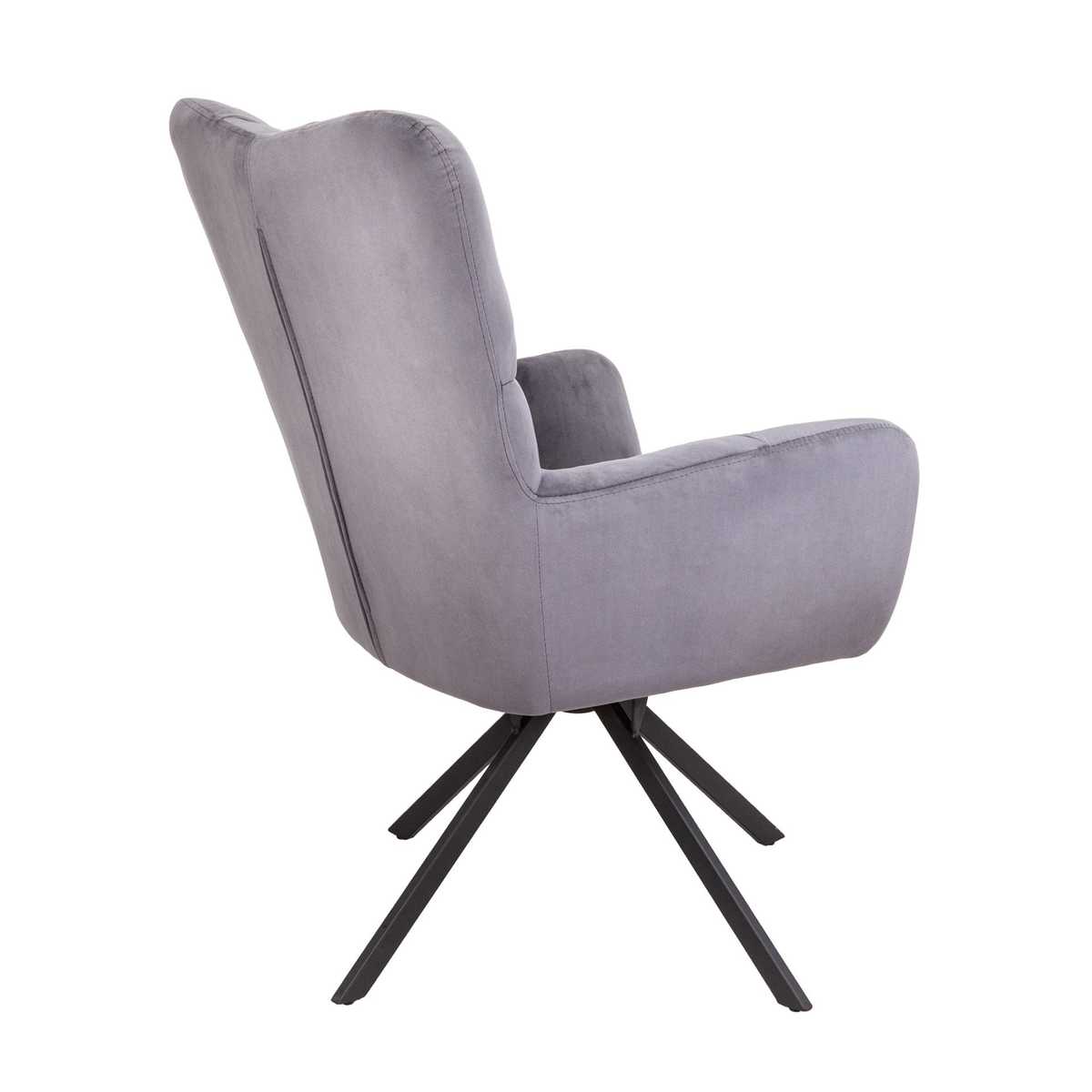 Кресло AksHome Colorado темно-серый, велюр 71562 3