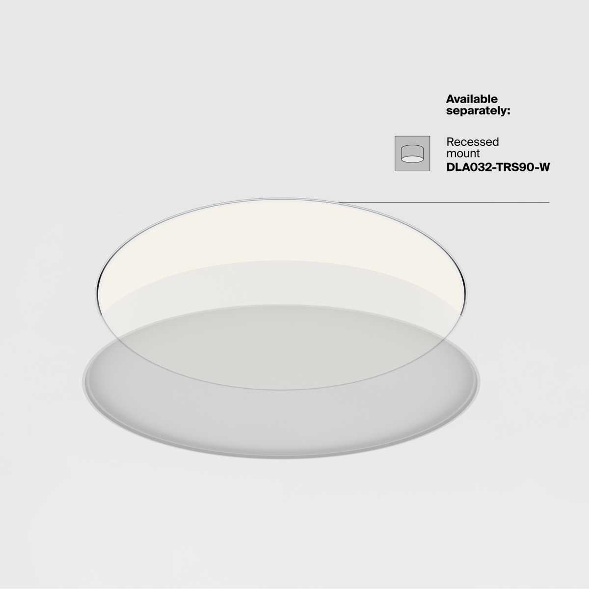 Потолочный светодиодный светильник Maytoni Zon C032CL-90W3K-RD-MG 5