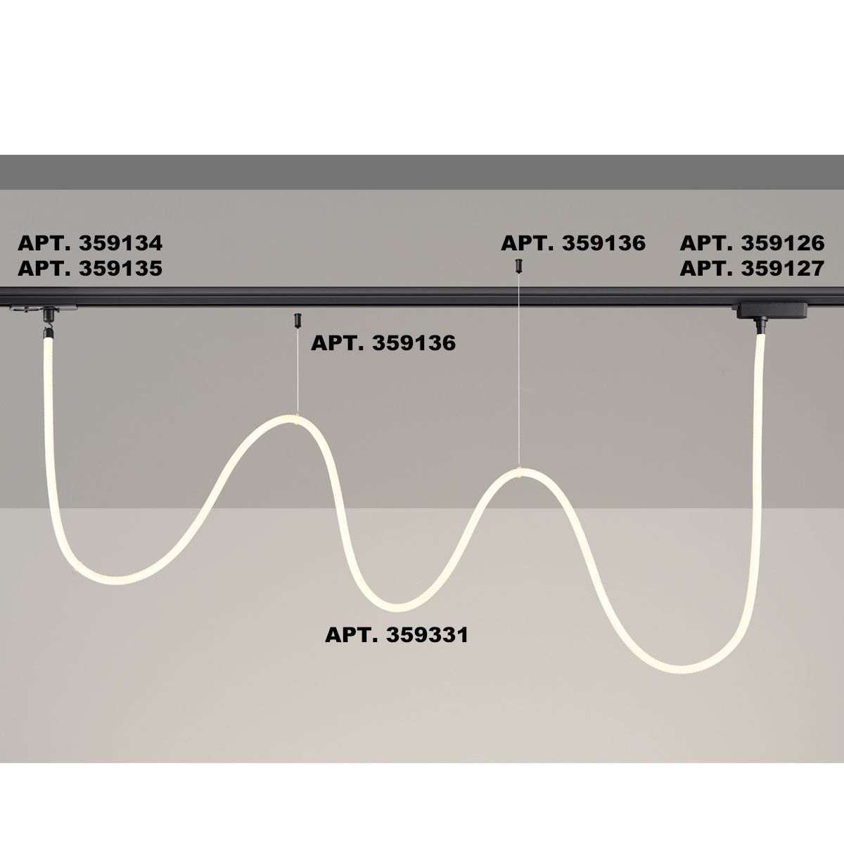 Подвесной светодиодный светильник Novotech Ramo Konst 359331 2