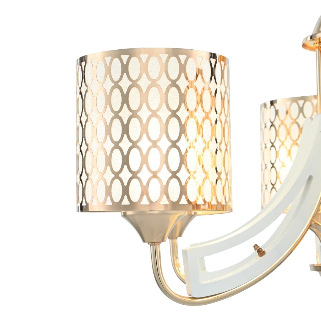 Подвесная люстра Arte Milano Florentia-3387 303387/5 Wh/Gd 1