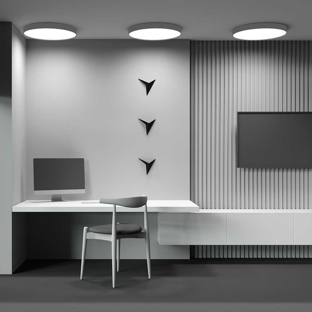 Потолочный светодиодный светильник Maytoni Zon C032CL-90W4K-RD-MG 5