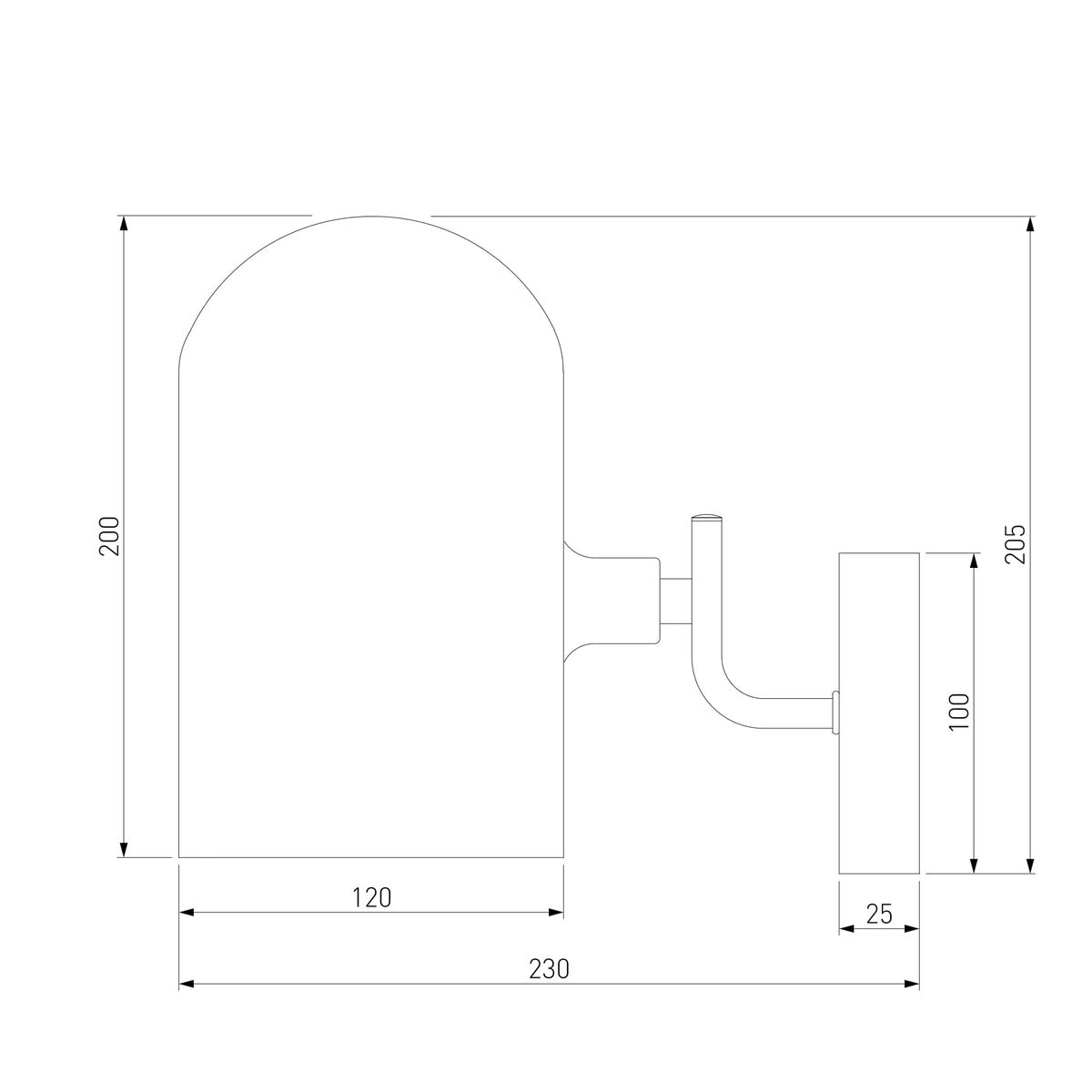 Бра Eurosvet Bambola 60157/1 латунь 1