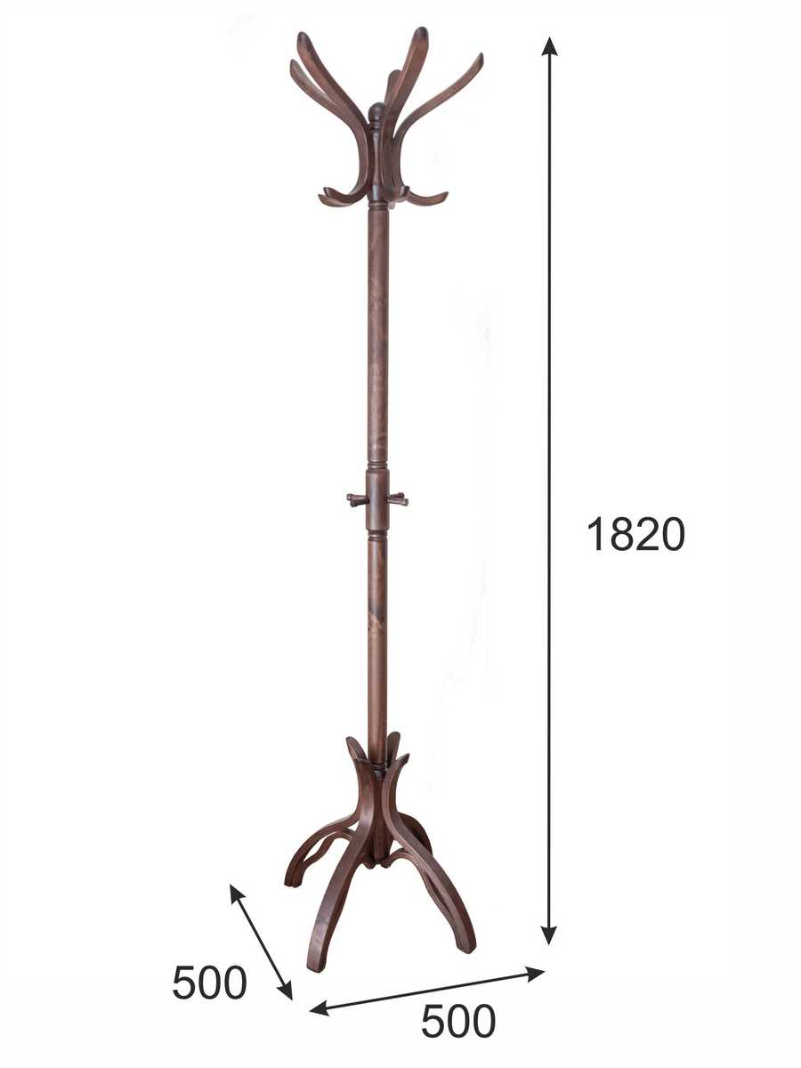 Напольная вешалка Мебелик В 12Н 000680 2