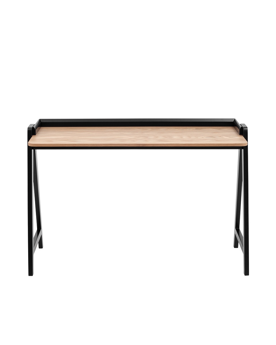 Письменный стол Stool Group Pyramid 118*53 светлое дерево/черный УТ000036012 3