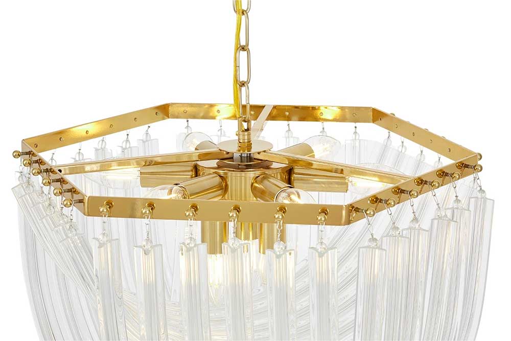 Подвесная люстра Lumina Deco Boscone LDP 7044-550 MD+PR 1