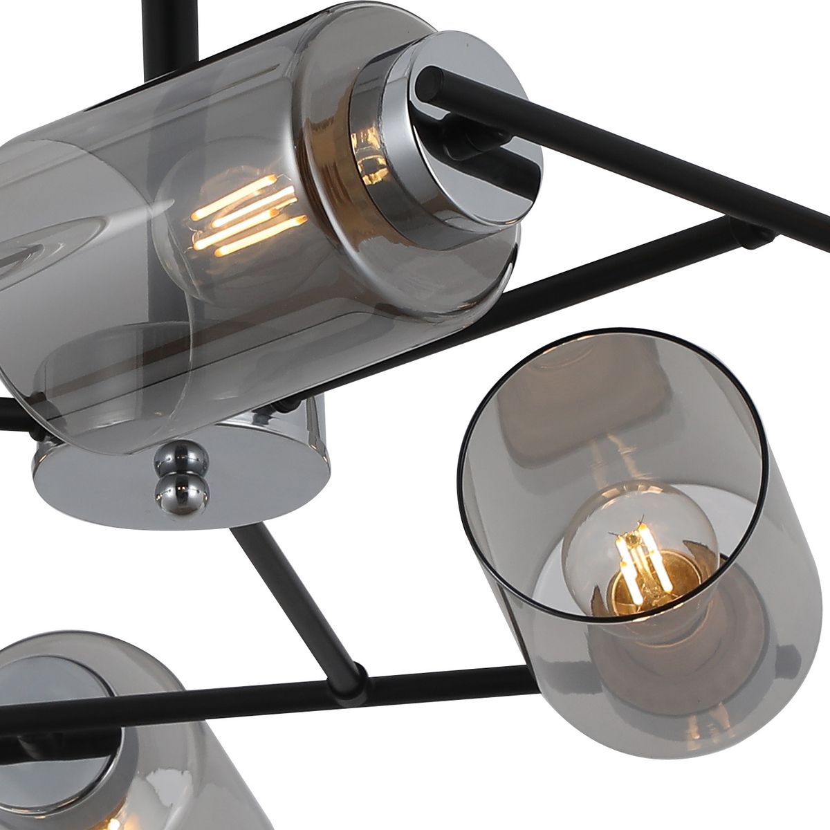 Потолочная люстра Illumico IL8276-6COU-79 BK CR 1