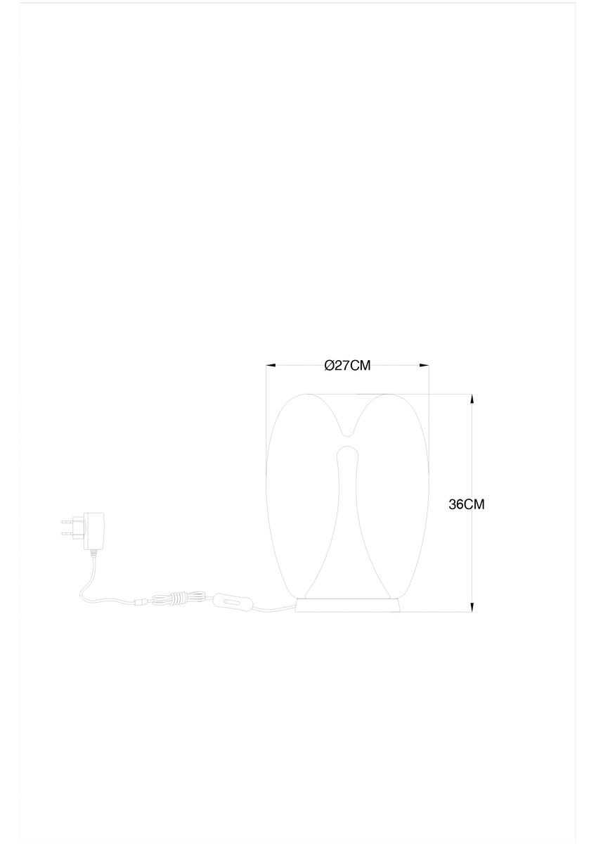 Настольная лампа Divinare Campo 5875/09 TL-15 1