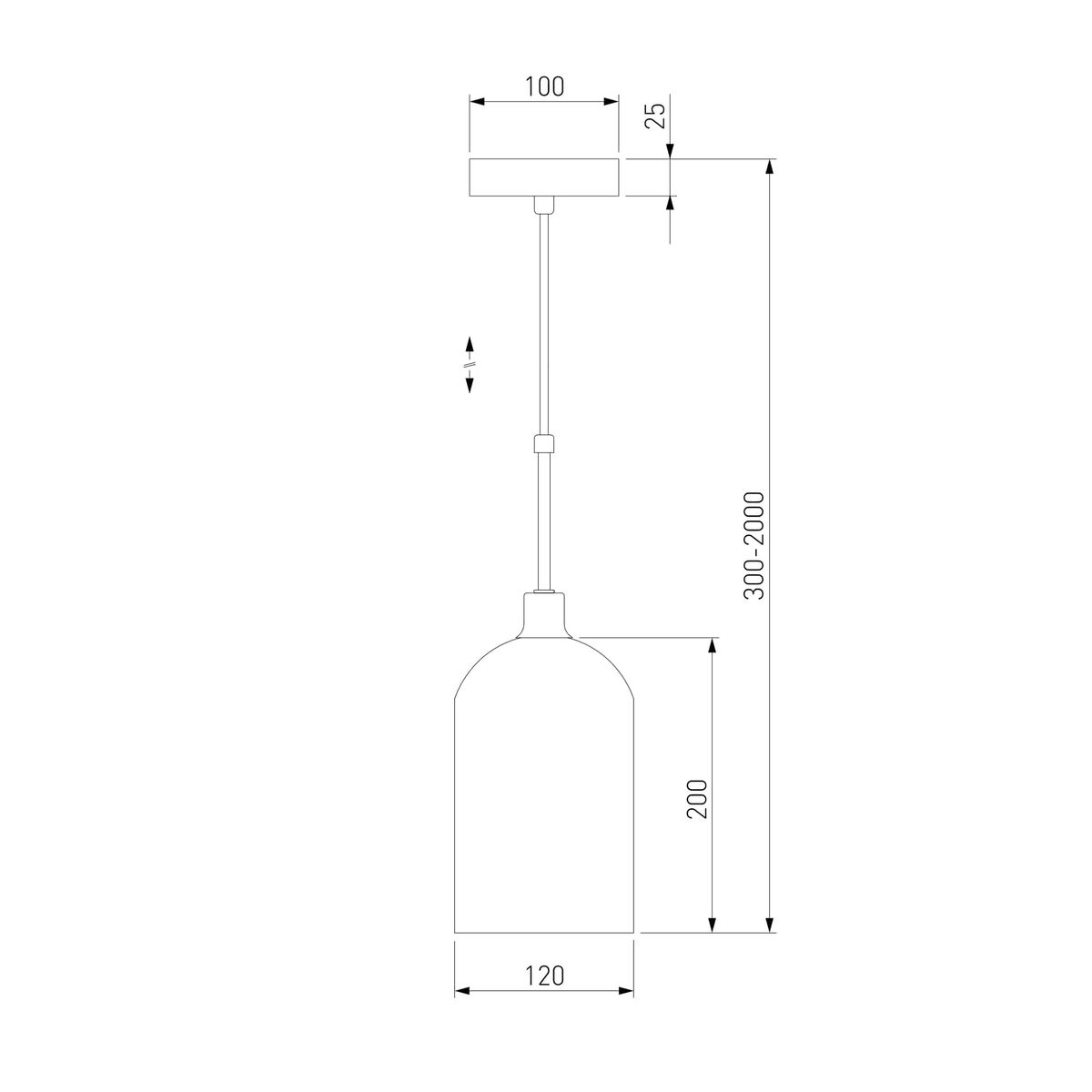 Подвесной светильник Eurosvet Bambola 50357/1 латунь 1