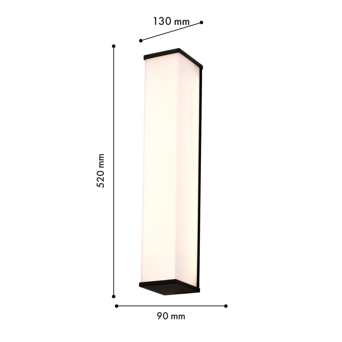 Уличный настенный светодиодный светильник Favourite Paolo 4395-1W 1