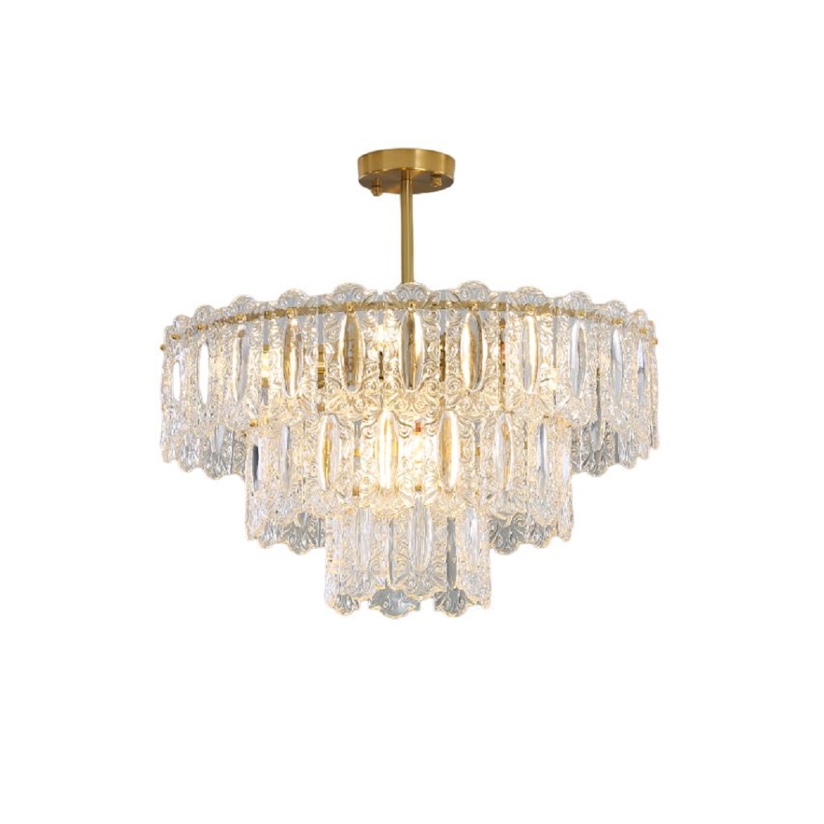 Потолочная люстра Gerhort G21136/9BRS+CL