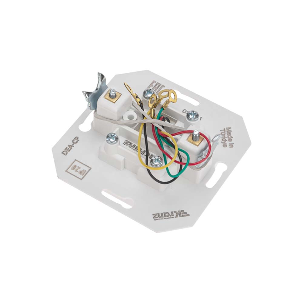 DEA Розетка Телефон RJ11 с/у мех. Бел KRANZ KR-78-0222 2