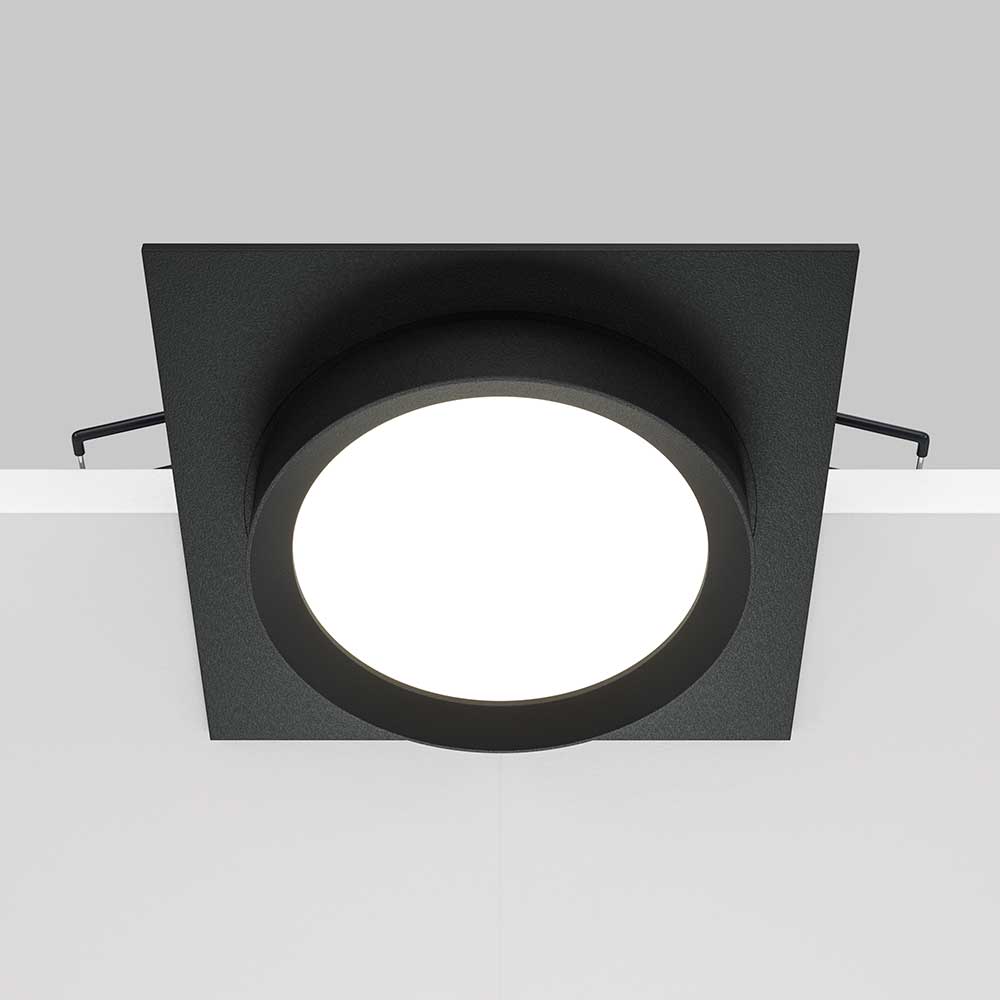Встраиваемый светильник Maytoni Hoop DL086-GX53-SQ-B 3