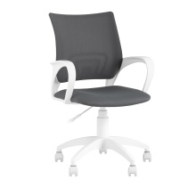 Офисное кресло Topchairs ST-Basic-W серая ткань 26-25 ST-BASIC-W/26-25