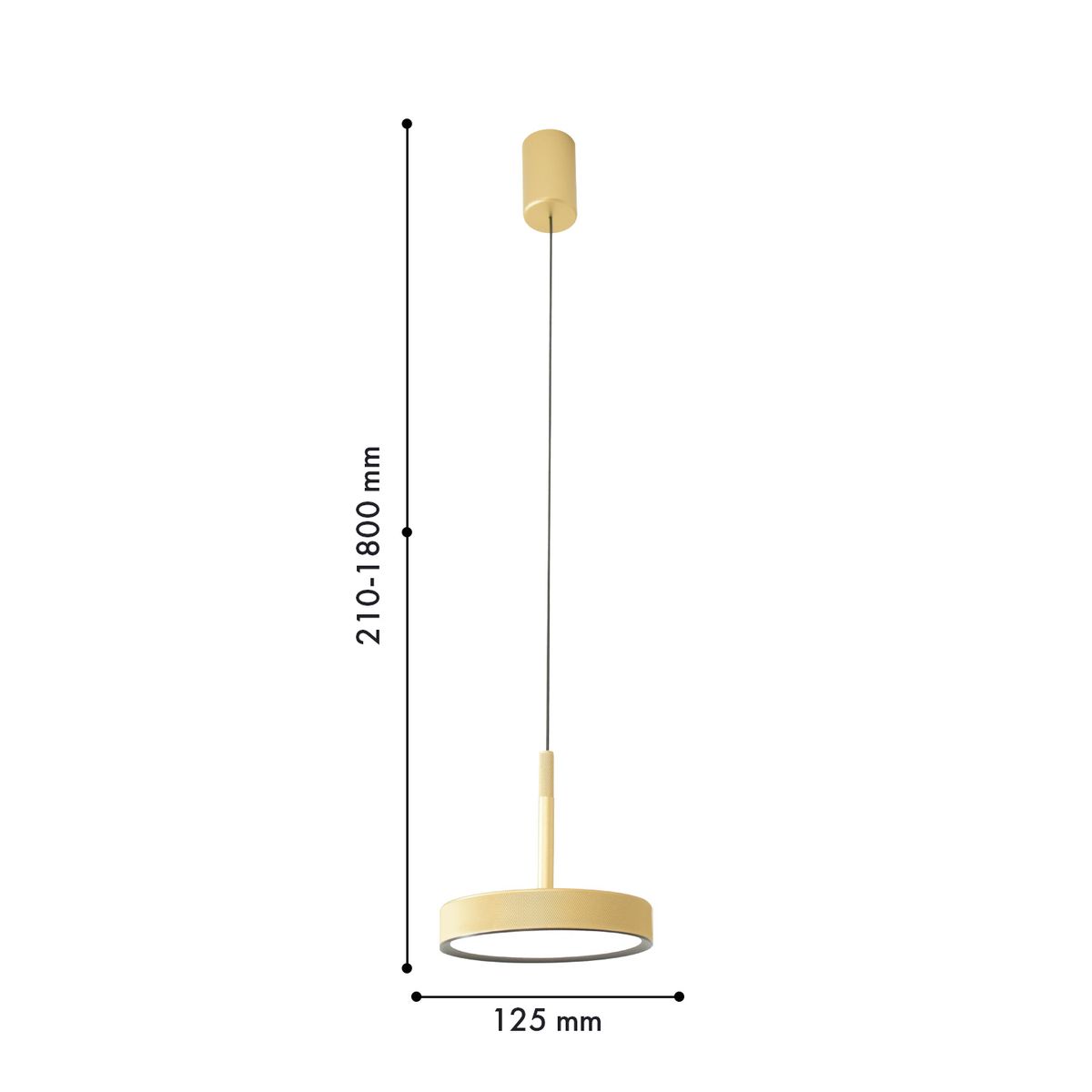 Подвесной светодиодный светильник Favourite Piller 4507-1P 1