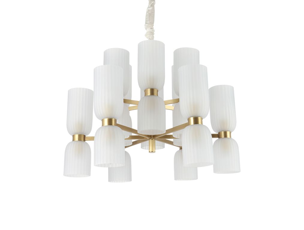 Подвесная люстра Newport 3646+6/C brass М0068541 1