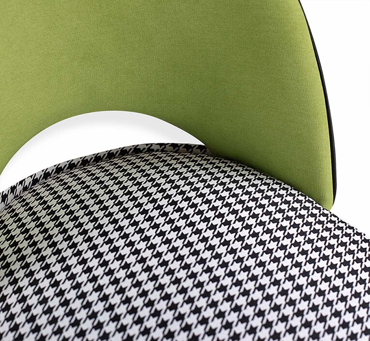 Офисный стул Sheffilton SHT-ST34-3/S100 оливковый/гусиная лапка/черный муар 2060627501 4