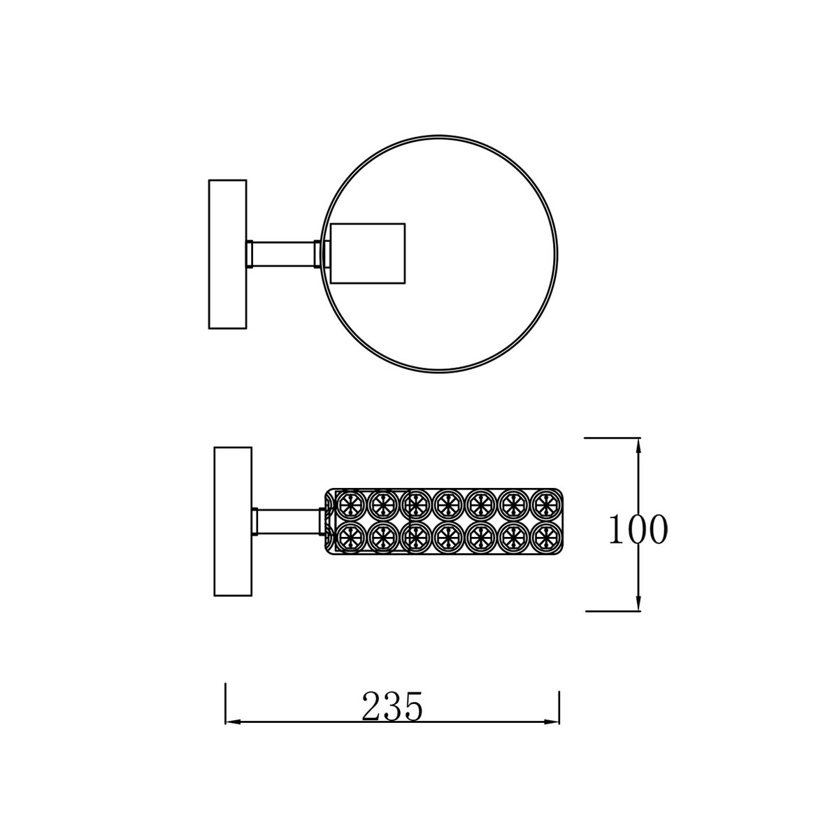 Бра Escada Banjo 679/1A White 1